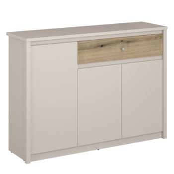 Komód, kasmír/evoke tölgy, KAROS 3D1S kép