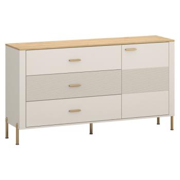 Komód, kasmír/kő tölgy, RUNOL 1D3S kép