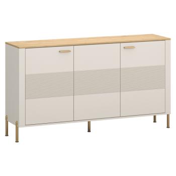 Komód, kasmír/kő tölgy, RUNOL 3D kép