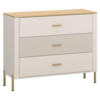 Komód, kasmír/kő tölgy, RUNOL 3S kép