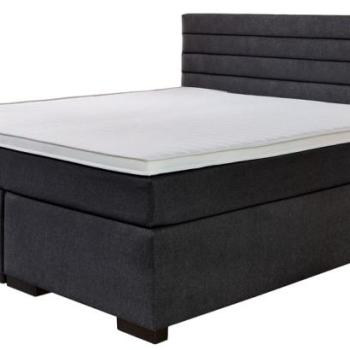 Kontinentális ágy BOXSPRING KOKOMO BX1750 180x200 cm - antracit kép