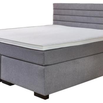 Kontinentális ágy BOXSPRING KOKOMO BX1750 180x200 cm - szürke kép