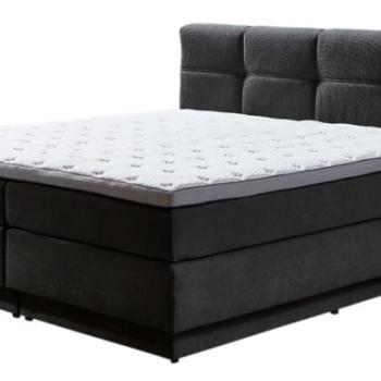 Kontinentális ágy BOXSPRING PORTAGE BX2110 180x200 cm - sötétszürke kép