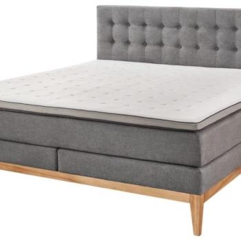 Kontinentális ágy BOXSPRING WESTWOOD BX2290 180x200 cm - sötétszürke kép