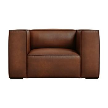 Konyakbarna bőr fotel Madame – Windsor & Co Sofas kép