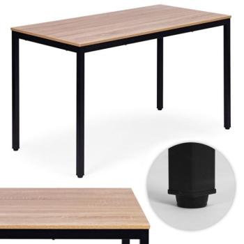 Konyhai asztal tölgyfa 120 x 60 cm - univerzális asztal 4-5 fő részére kép