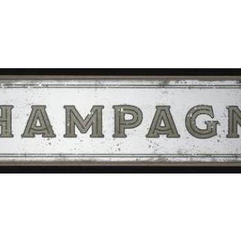 KÖNYVTÁR arany tükör 97x22cm kép