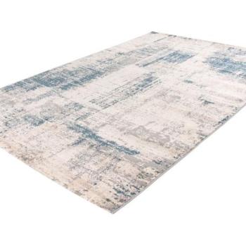 Kopott mintás szőnyeg, kék, 80x150 cm - JASMINE kép