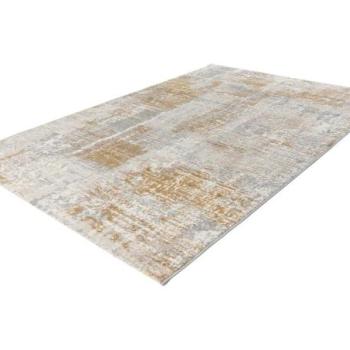 Kopott mintás szőnyeg, mustársárga, 80x150 cm - JASMINE kép