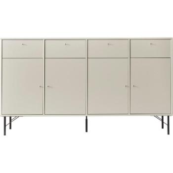 Krémszínű alacsony komód 176x100 cm Mistral - Hammel Furniture kép