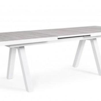 KRION szürke bővíthető kerti étkezőasztal 205-265cm kép