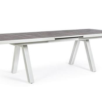 KRION szürke kerti bővíthető étkezőasztal 205-265cm kép