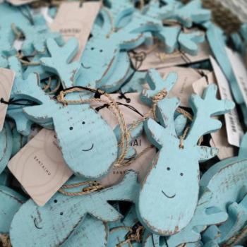 KUTUB türkiz karácsonyfadísz kép