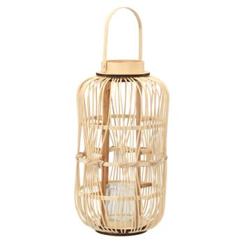 Lámpás-gyertyatartó, természetes, JALON kép