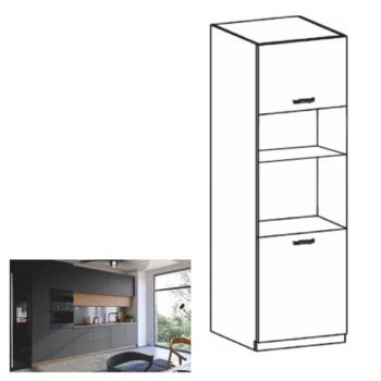LANGEN A szürke mdf álló konyhaszekrény 60cm kép