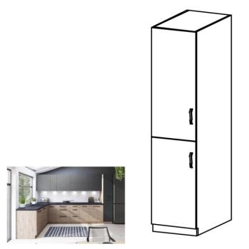 LANGEN barna mdf magasszekrény balos 40cm kép