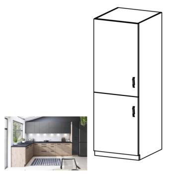LANGEN barna mdf magasszekrény balos 60cm kép