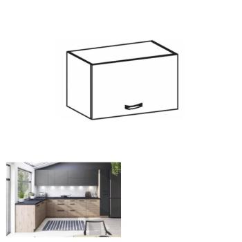 LANGEN szürke mdf felső konyhaszekrény 60cm kép