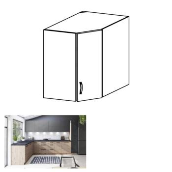 LANGEN szürke mdf felső sarok konyhaszekrény 60cm kép