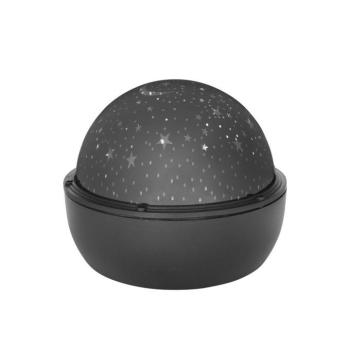LED-es éjszakai fény, csillagos égbolt, műanyag, fekete - ETOILES kép