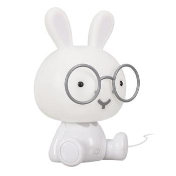 LED-es éjszakai fény, nyúl alakú, műanyag, fehér - LAPIN COOL kép