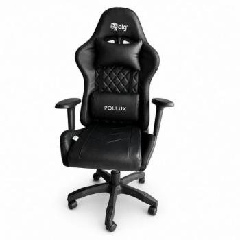 LED-es gamer szék RGB háttérvilágítással, párnákkal és állítható karfákkal kép