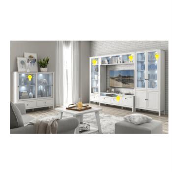 LED világítás, 3-pontos, fehér, OLJE, KOVER, HELIO, BORAS, CONRAD, AMONI kép