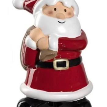LEONARDO CLAUS figura 11cm, télapó zsákos kép