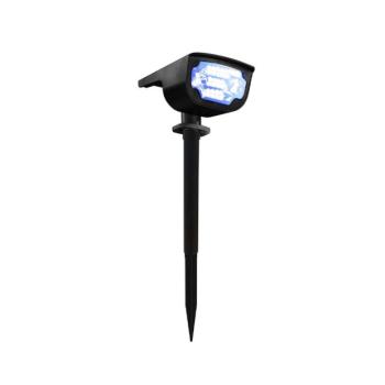 Leszúrható RGB szolár lámpa – 45 cm – Fekete kép