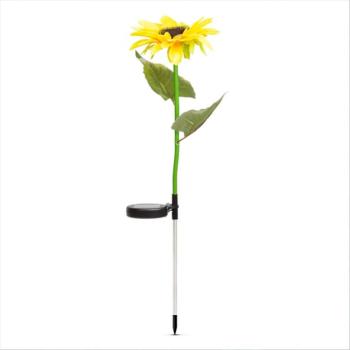 Leszúrható szolár napraforgó – 75 cm – 8 melegfehér LED kép