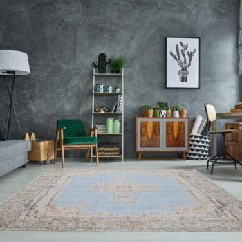 LEVANTE kék és bézs szőnyeg 240cm kép