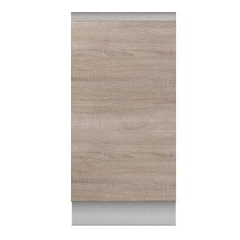 LINE barna mdf alsó konyhaszekrény jobbos 40cm kép