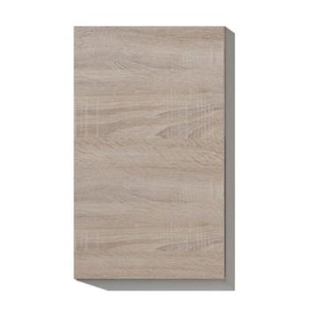 LINE barna mdf felső konyhaszekrény jobbos 40cm kép
