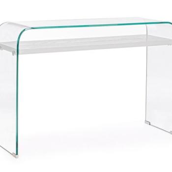 LINE II fehér mdf konzolasztal 110cm kép