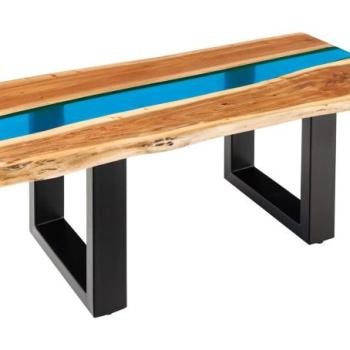 LIQUID kék akácfa dohányzóasztal kép