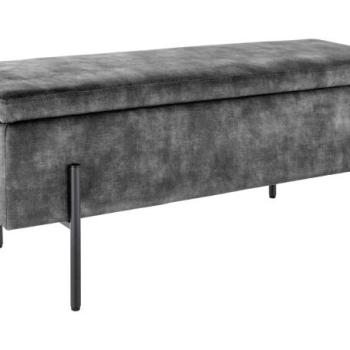 LOFT szürke bársony padlópad kép