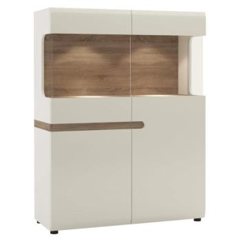 LYNATET fehér mdf vitrin kép