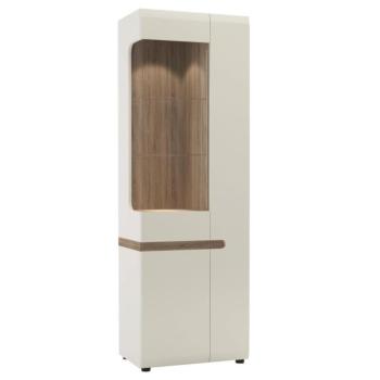 LYNATET II fehér mdf vitrin kép