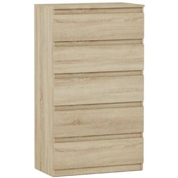 Magas komód R-5 - különböző színváltozatokban sonoma kép