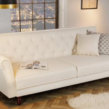 MAISON BELLE fehér kanapéágy kép