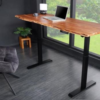 MAMMUT 2 részes fekete fém motoros íróasztal állvány (csak állvány) kép