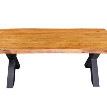 MAMMUT barna akácfa étkezőasztal 200 cm kép