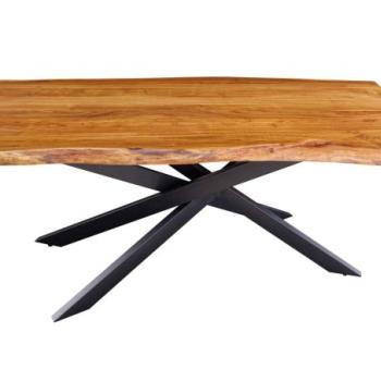 MAMMUT barna akácfa étkezőasztal 200cm (60mm) kép