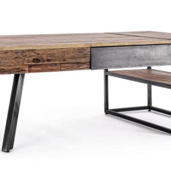 MANCHESTER II barna mangófa dohányzóasztal 118cm kép