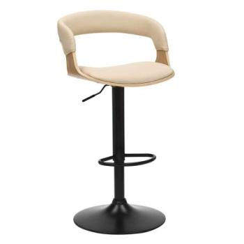 MANHATTAN bézs műbőr bárszék kép