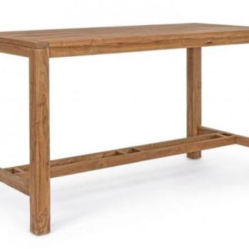 MARICRUZ barna Teakfa bárasztal 180cm kép