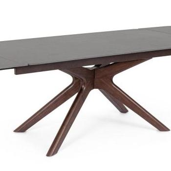 MARITTA szürke porcelán étkezőasztal 170-250cm kép