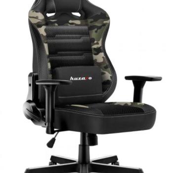 Masszív gamer szék terepszínű FORCE 7.7-el kép