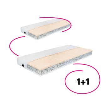 Matracok, 2 db-os szett, 18 cm, 80x200 cm, ALBO LUX 2 NEW kép