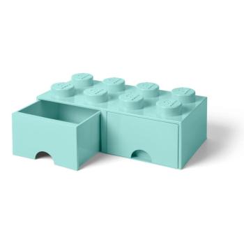 Mentolzöld 2 fiókos tárolódoboz - LEGO® kép